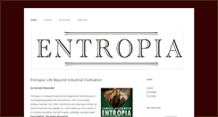Desktop Screenshot of bookofentropia.com