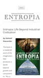 Mobile Screenshot of bookofentropia.com